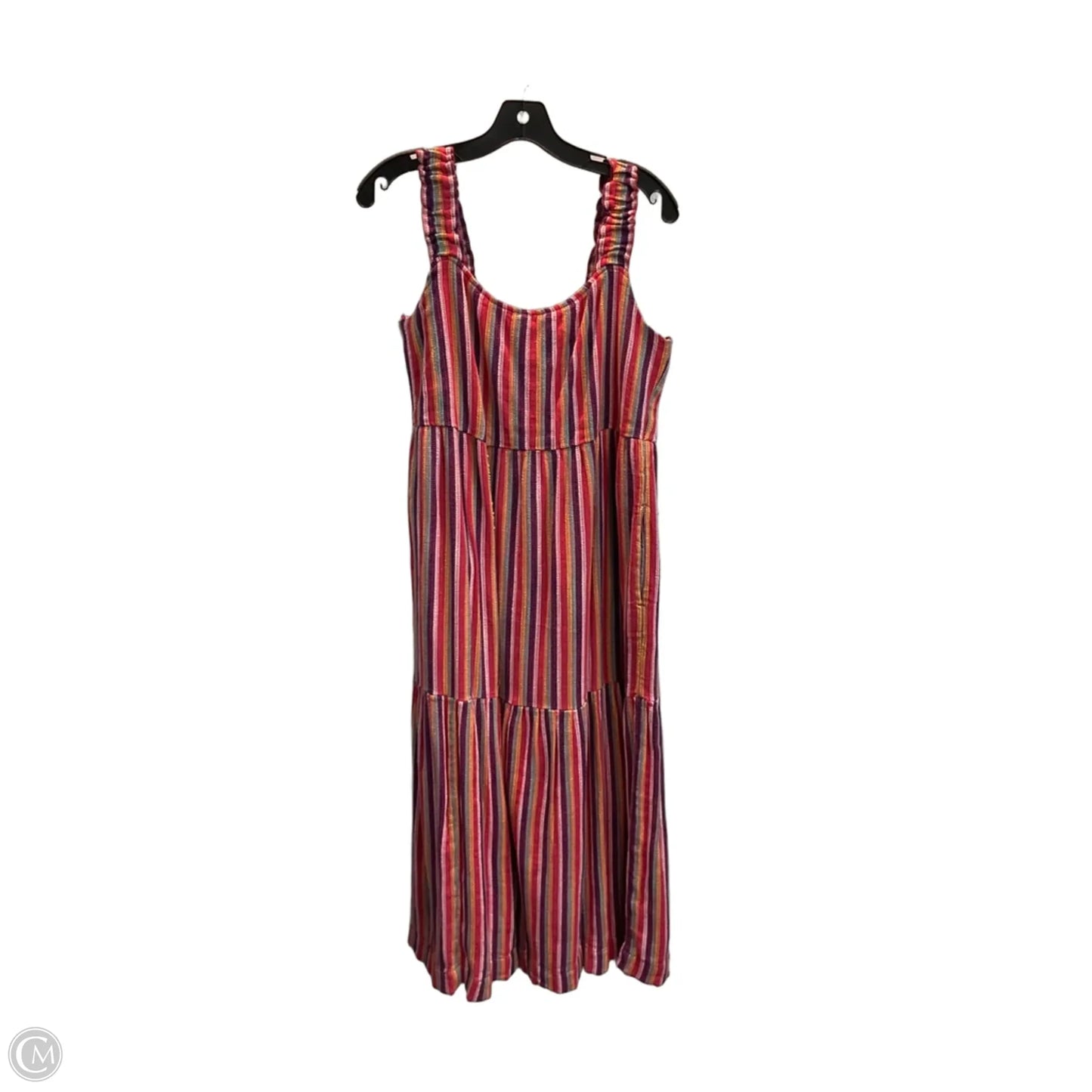 Dress Casual Maxi By Liverpool In Striped Pattern, Size: S