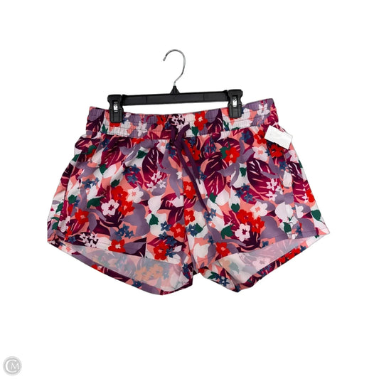 Athletic Shorts By Clothes Mentor In Floral Print, Size: Xl