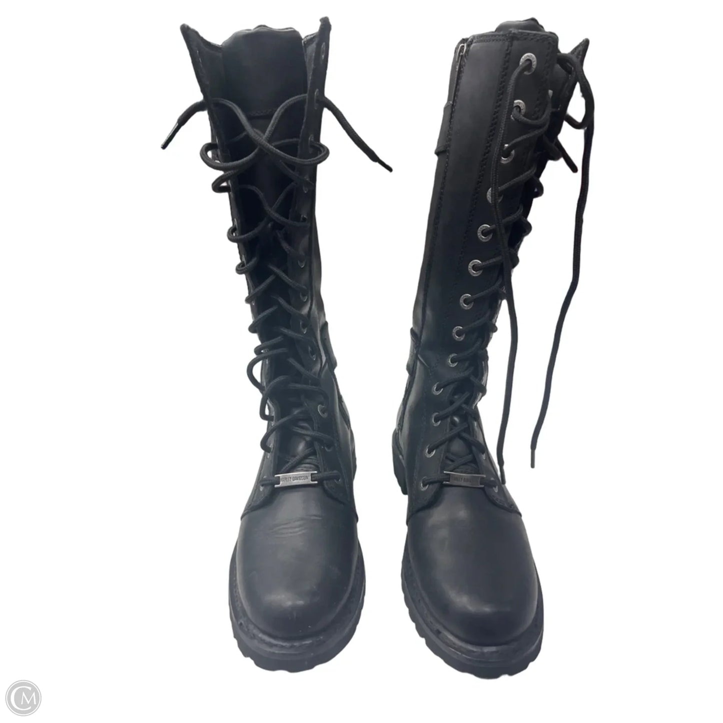 Boots Knee Flats By Harley Davidson In Black, Size: 9