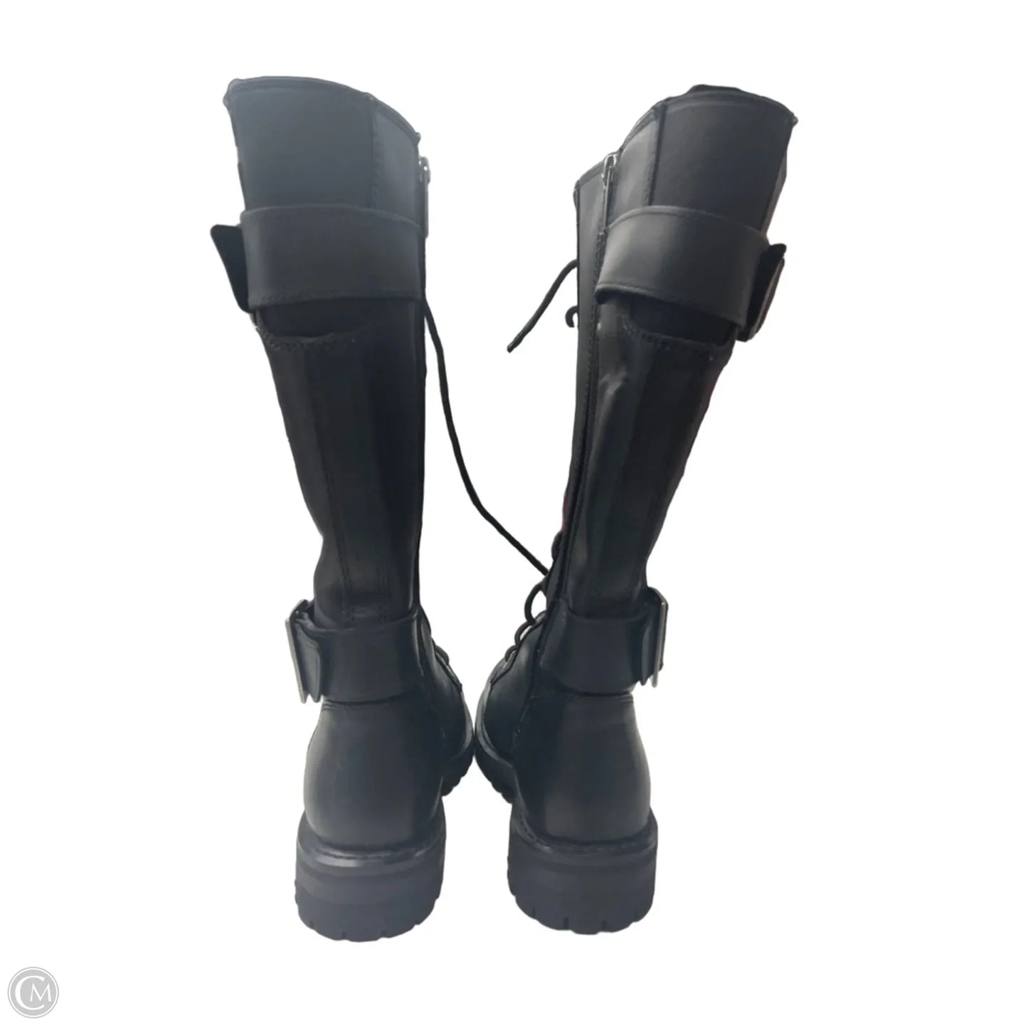 Boots Knee Flats By Harley Davidson In Black, Size: 9