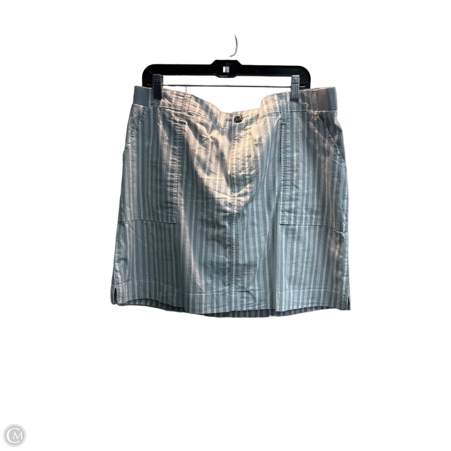 Skort By Lee In Striped Pattern, Size: 14
