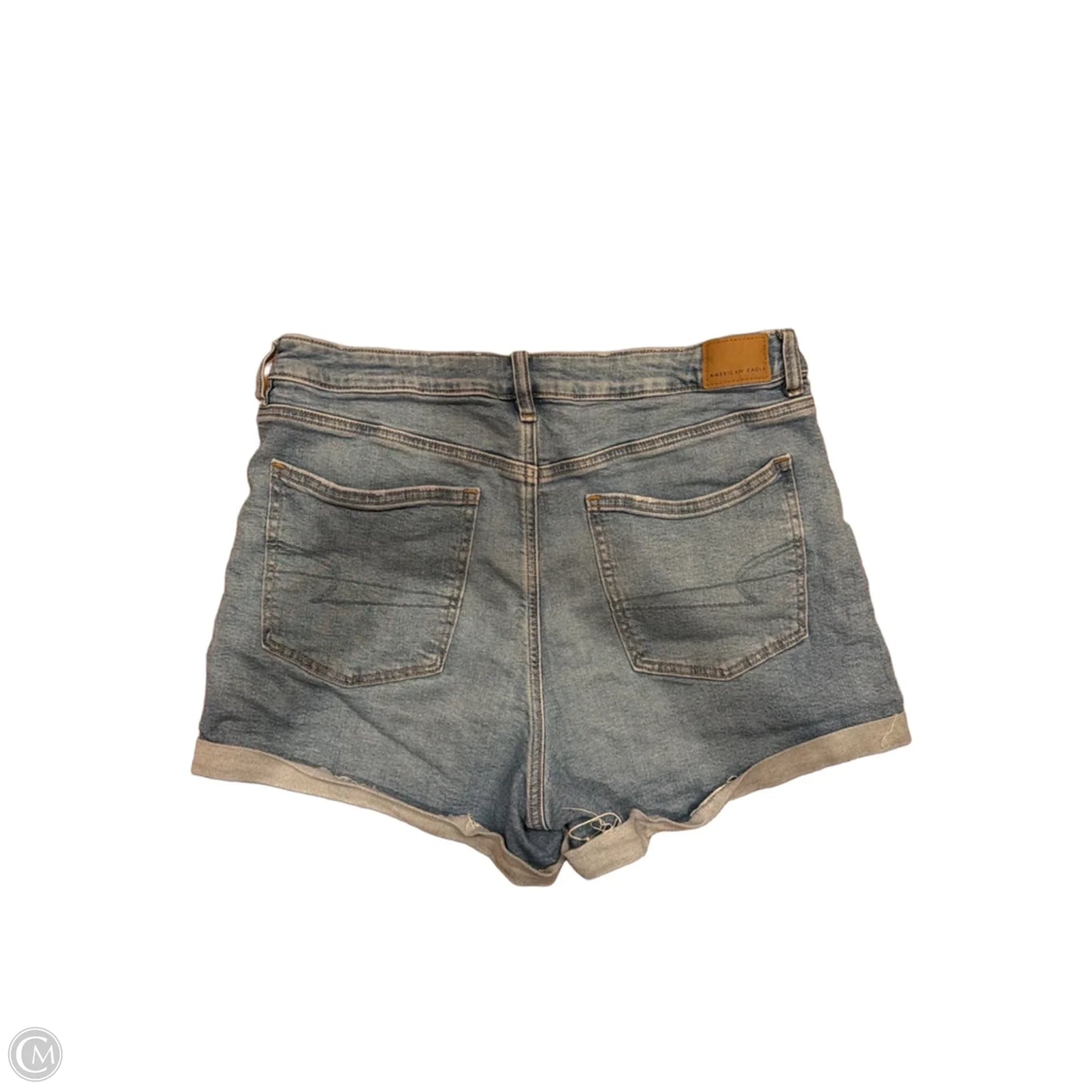 Shorts By American Eagle In Blue Denim, Size: 16
