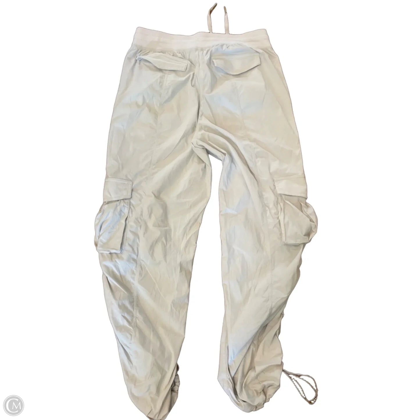 Athletic Pants By Lululemon In Cream, Size: M