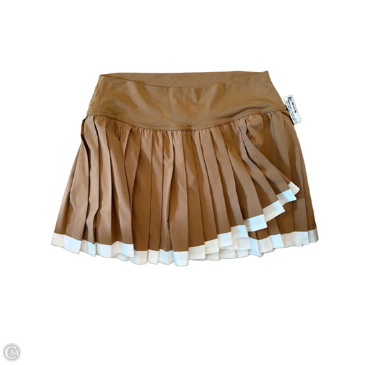 Athletic Skort By Offline In Brown, Size: L