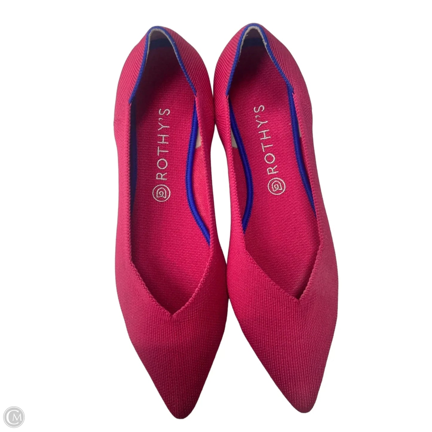 Shoes Flats By Rothys In Pink, Size: 12