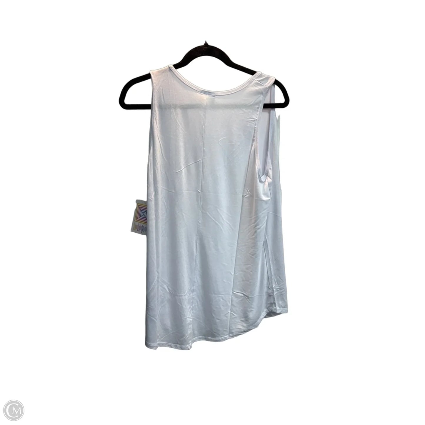 Tank Top By Lularoe In White, Size: 2x