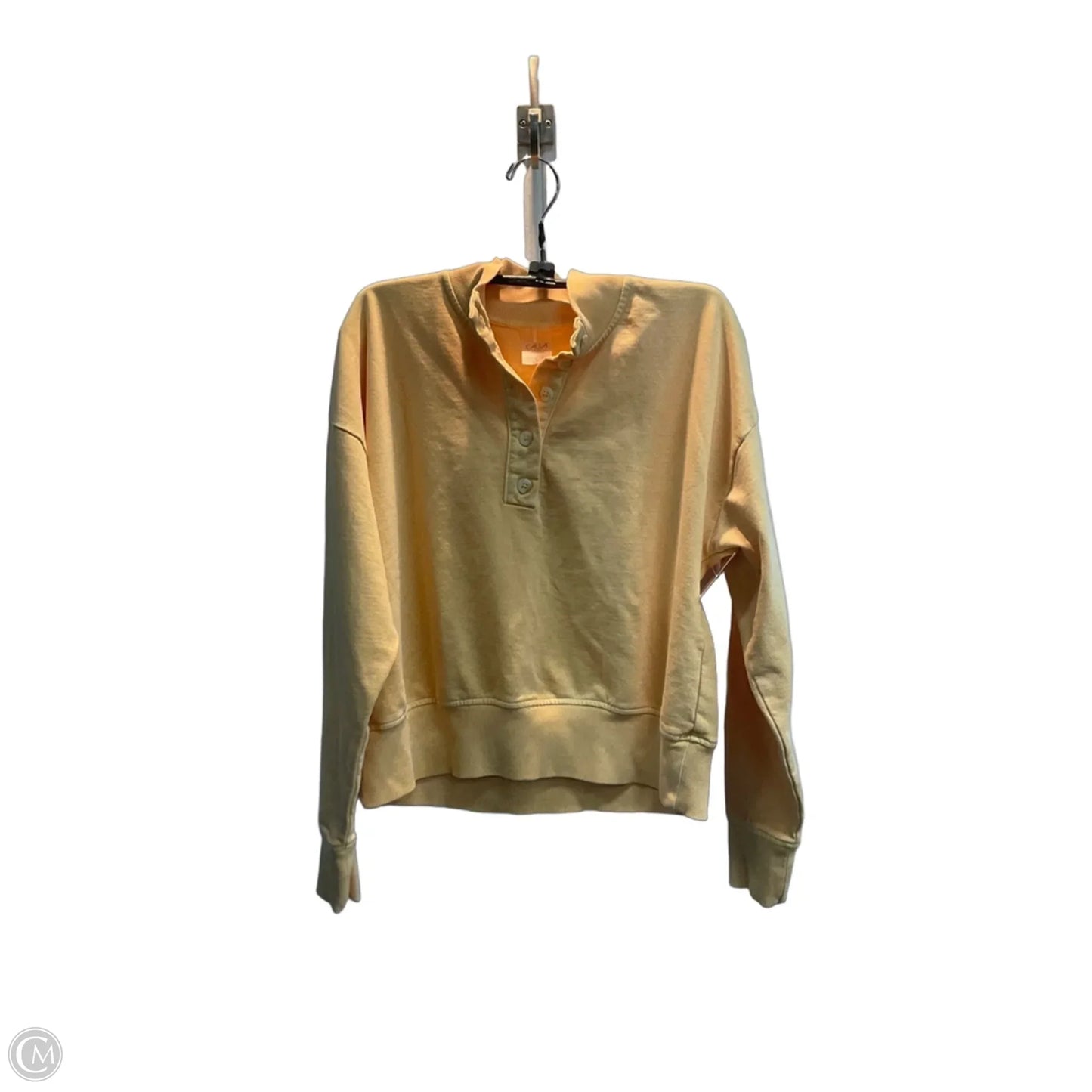 Athletic Sweatshirt Collar By Calia In Orange, Size: M
