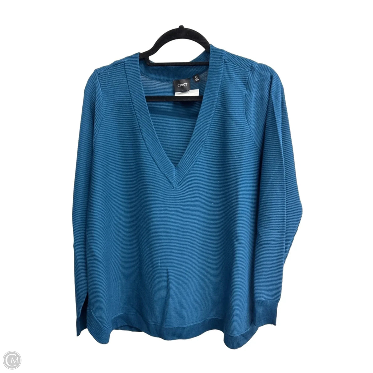 Sweater By Cyrus In Teal, Size: 1x