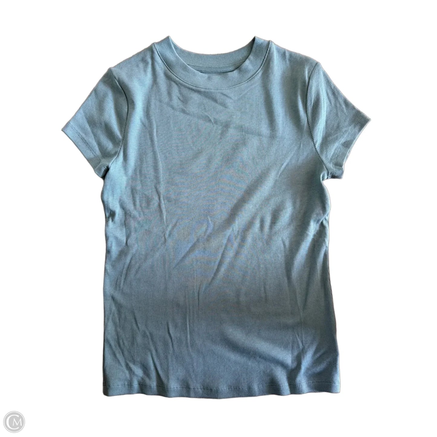 Top Short Sleeve Basic By A New Day In Teal, Size: M
