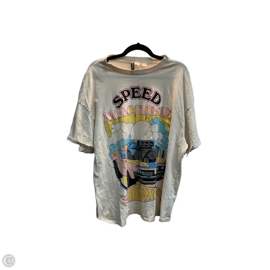 Top Short Sleeve Basic By Divided In Multi-colored, Size: L