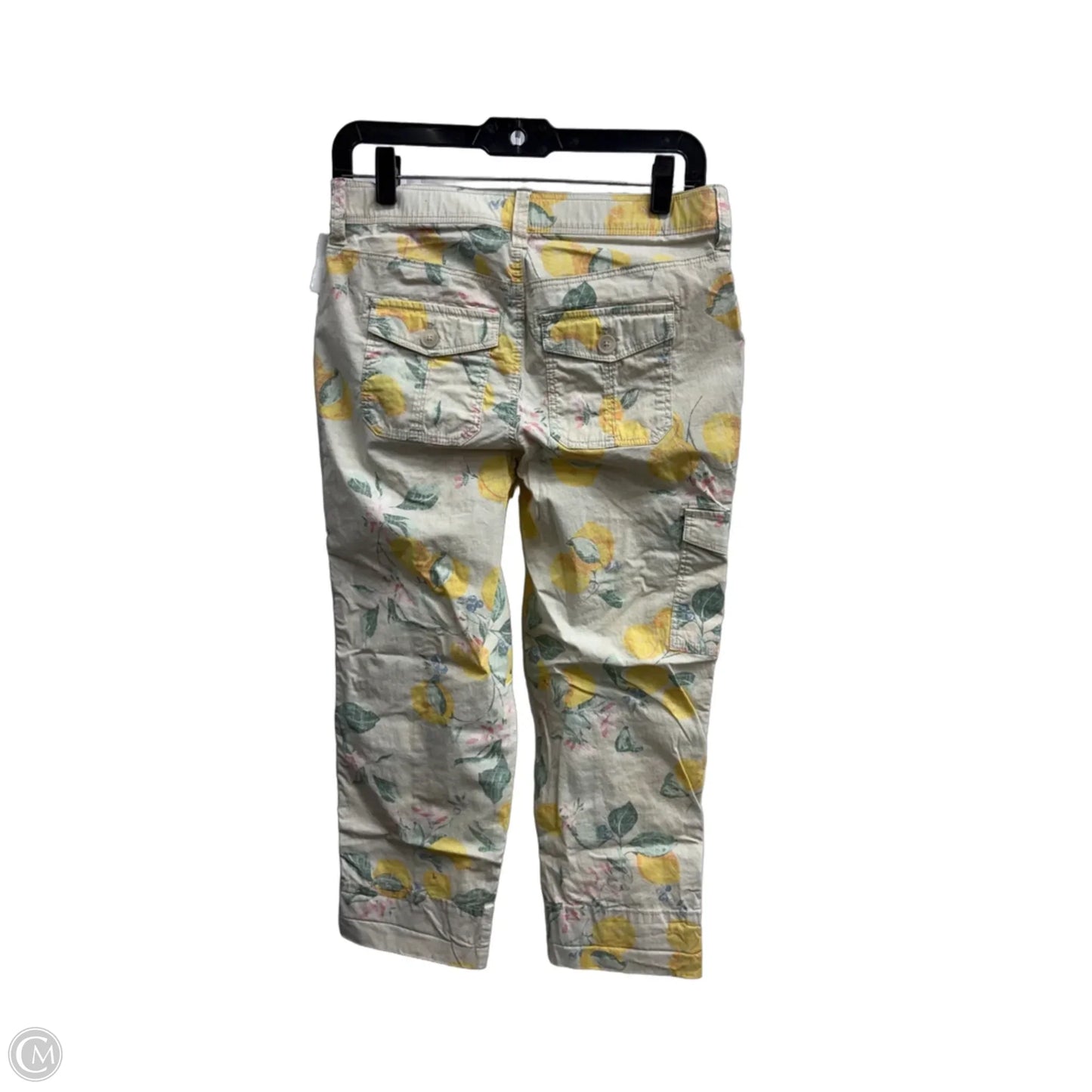 Pants Lounge By Chicos In Floral Print, Size: Xs