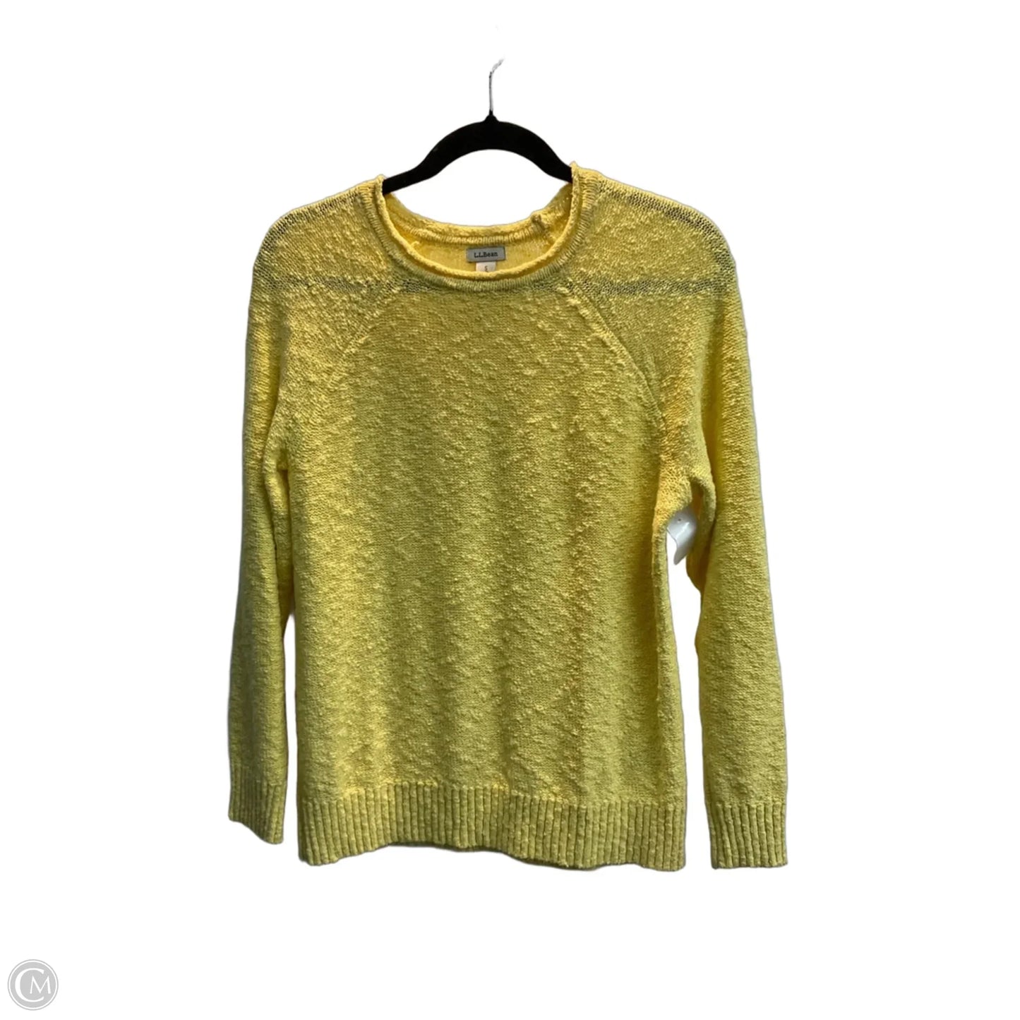 Sweater By L.l. Bean In Yellow, Size: S