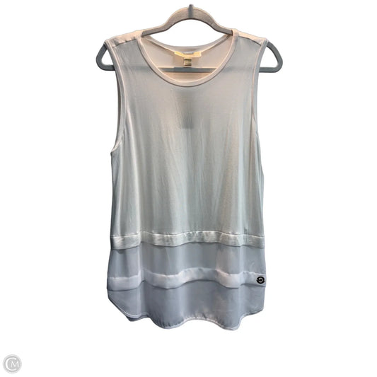 Tank Top By Michael By Michael Kors In White, Size: L