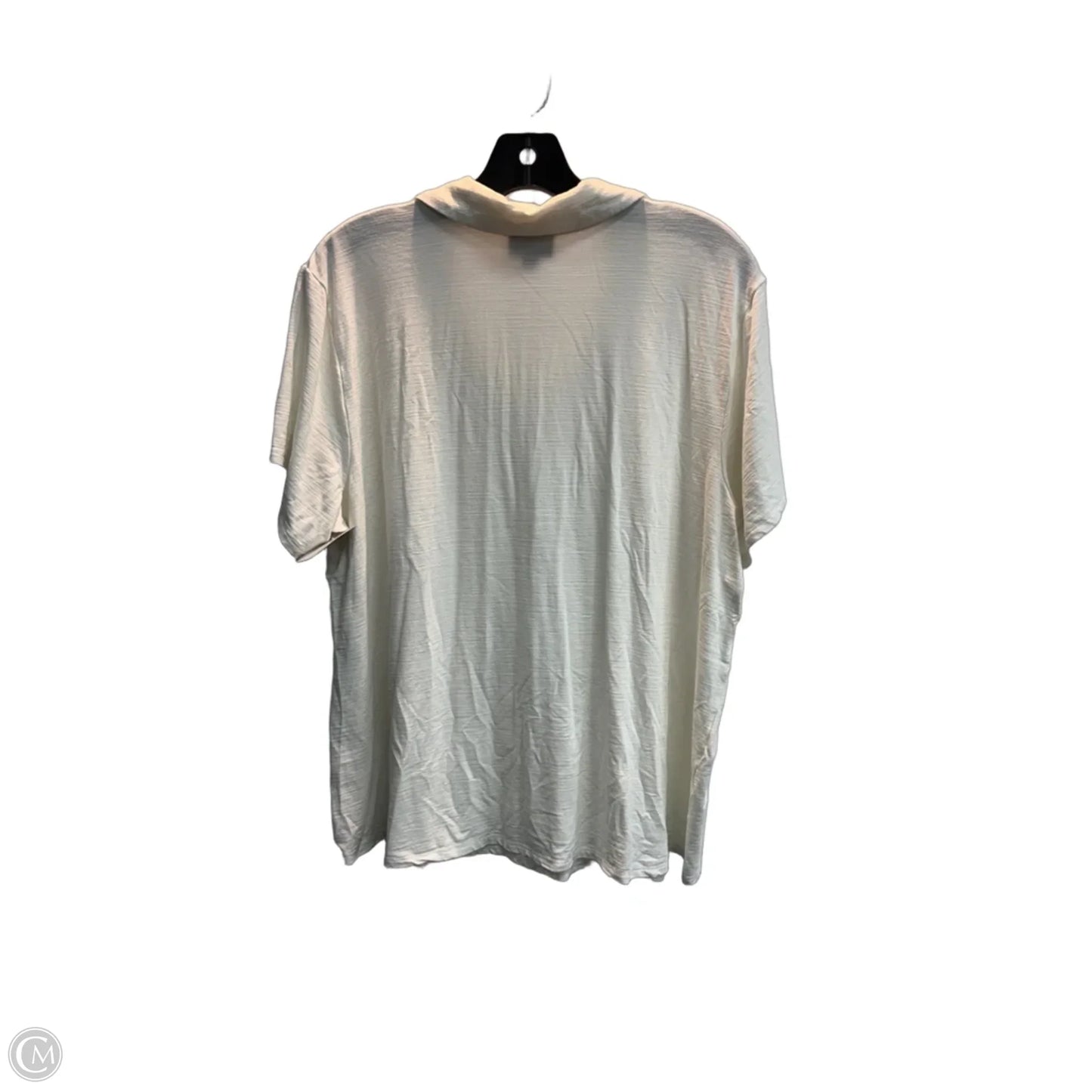 Top Short Sleeve By J. Jill In White, Size: Xl