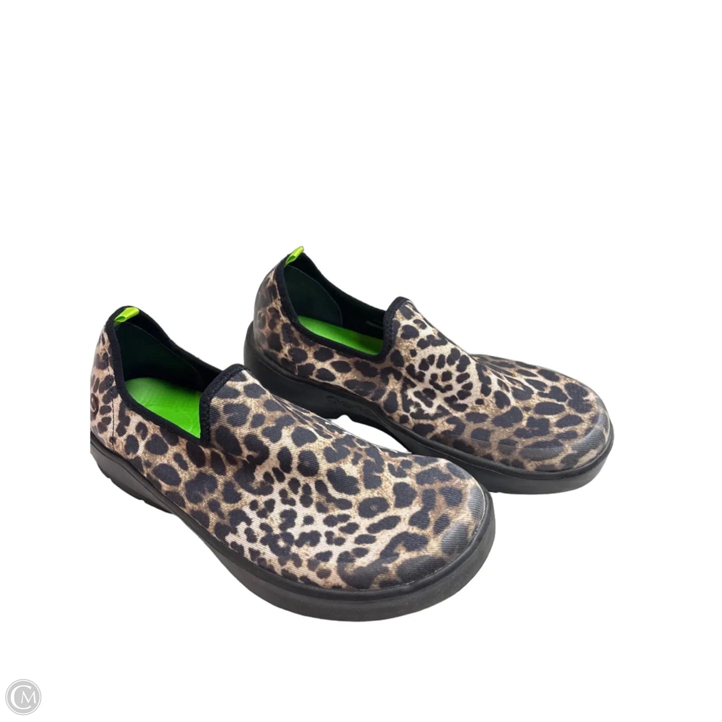 Shoes Sneakers By Oofos In Leopard Print, Size: 8.5