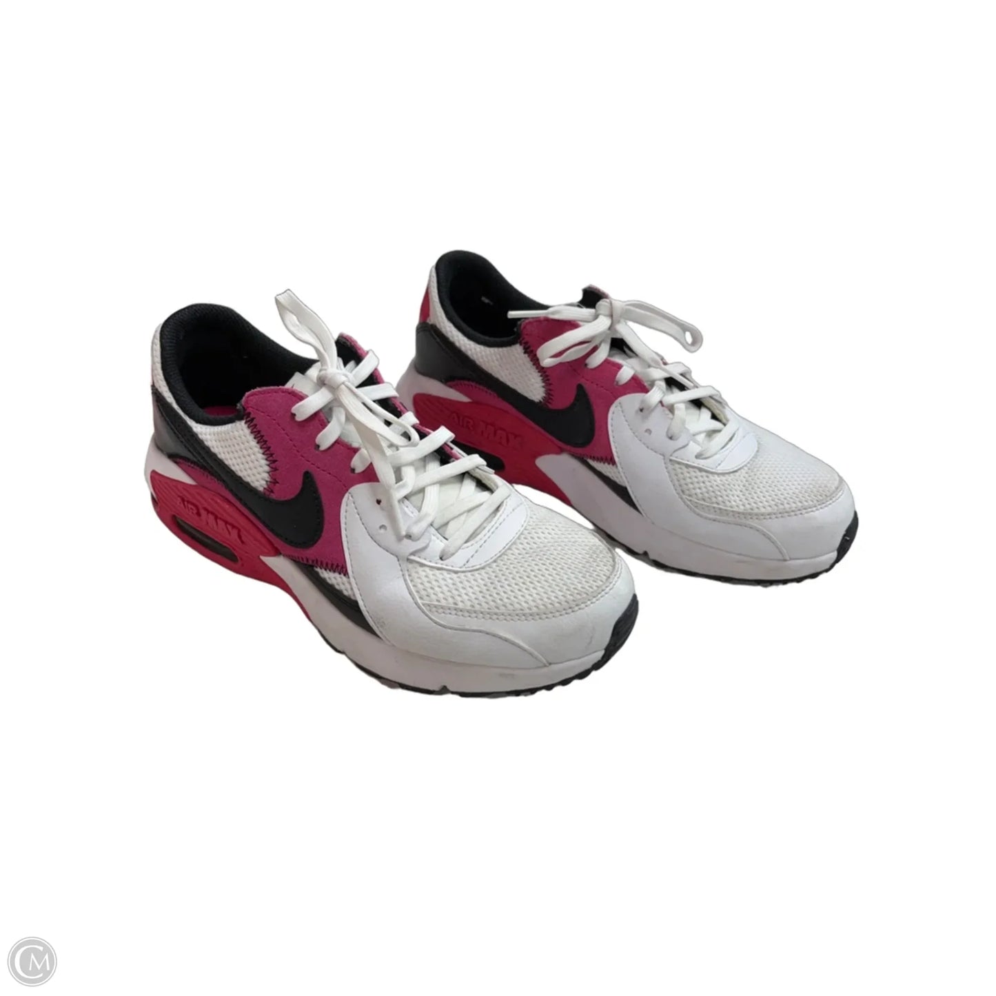 Shoes Sneakers By Nike In Black & Pink, Size: 8