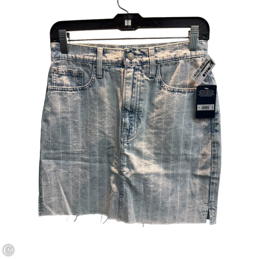 Skirt Mini & Short By Lucky Brand In Blue Denim, Size: 2