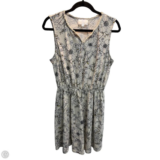 Dress Casual Short By Clothes Mentor In Floral Print, Size: M