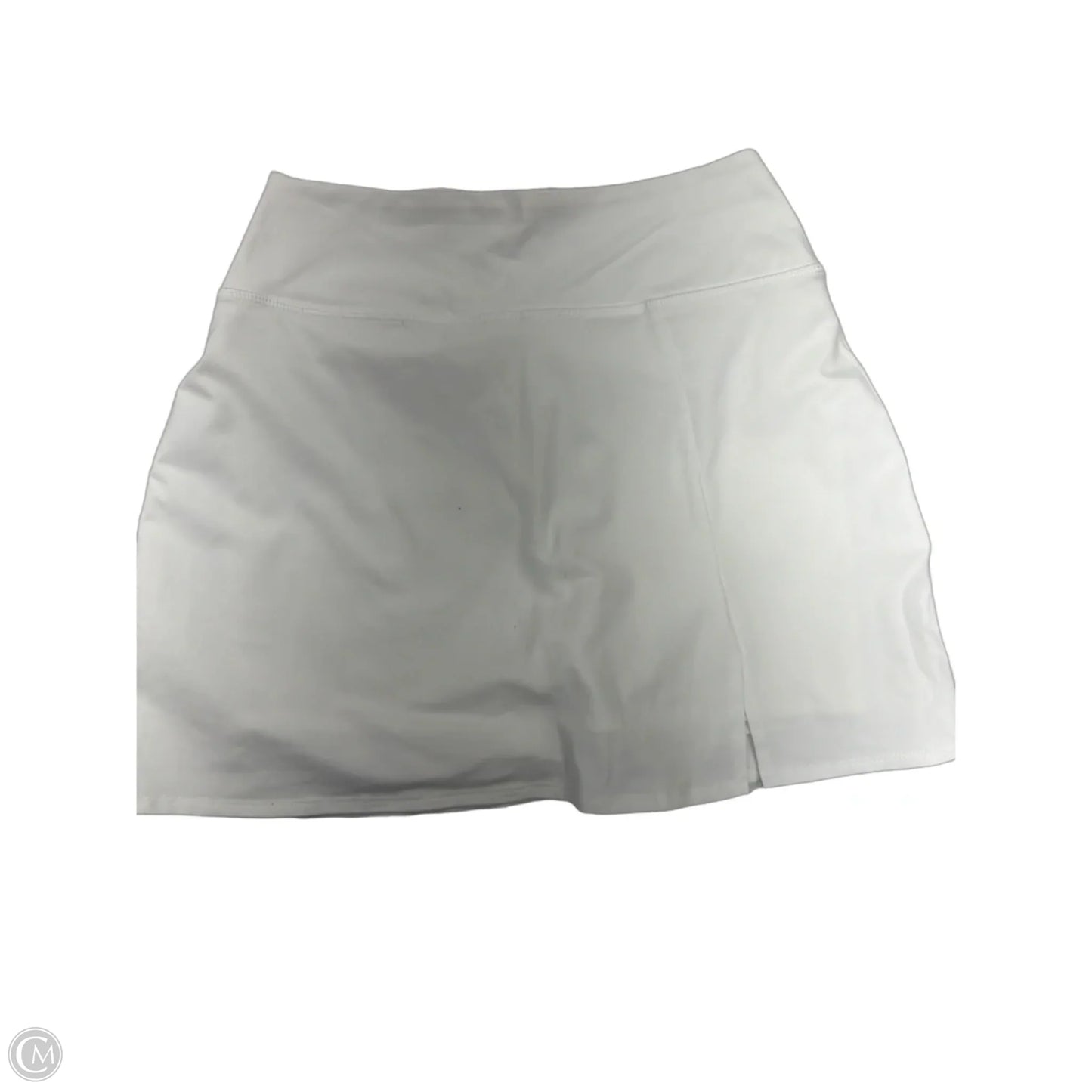 Athletic Skort By Clothes Mentor In White, Size: M