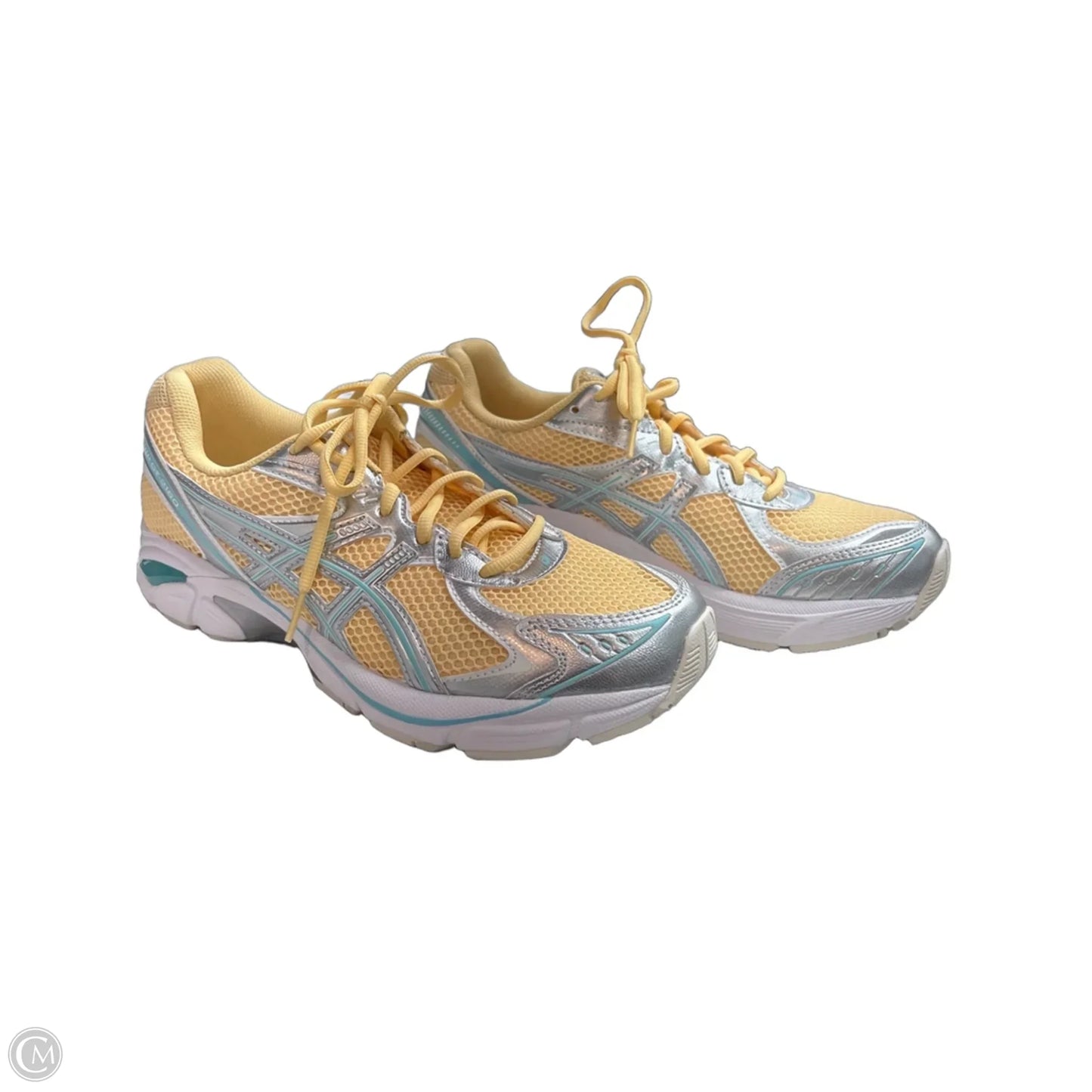 Shoes Athletic By Asics In Yellow, Size: 8.5