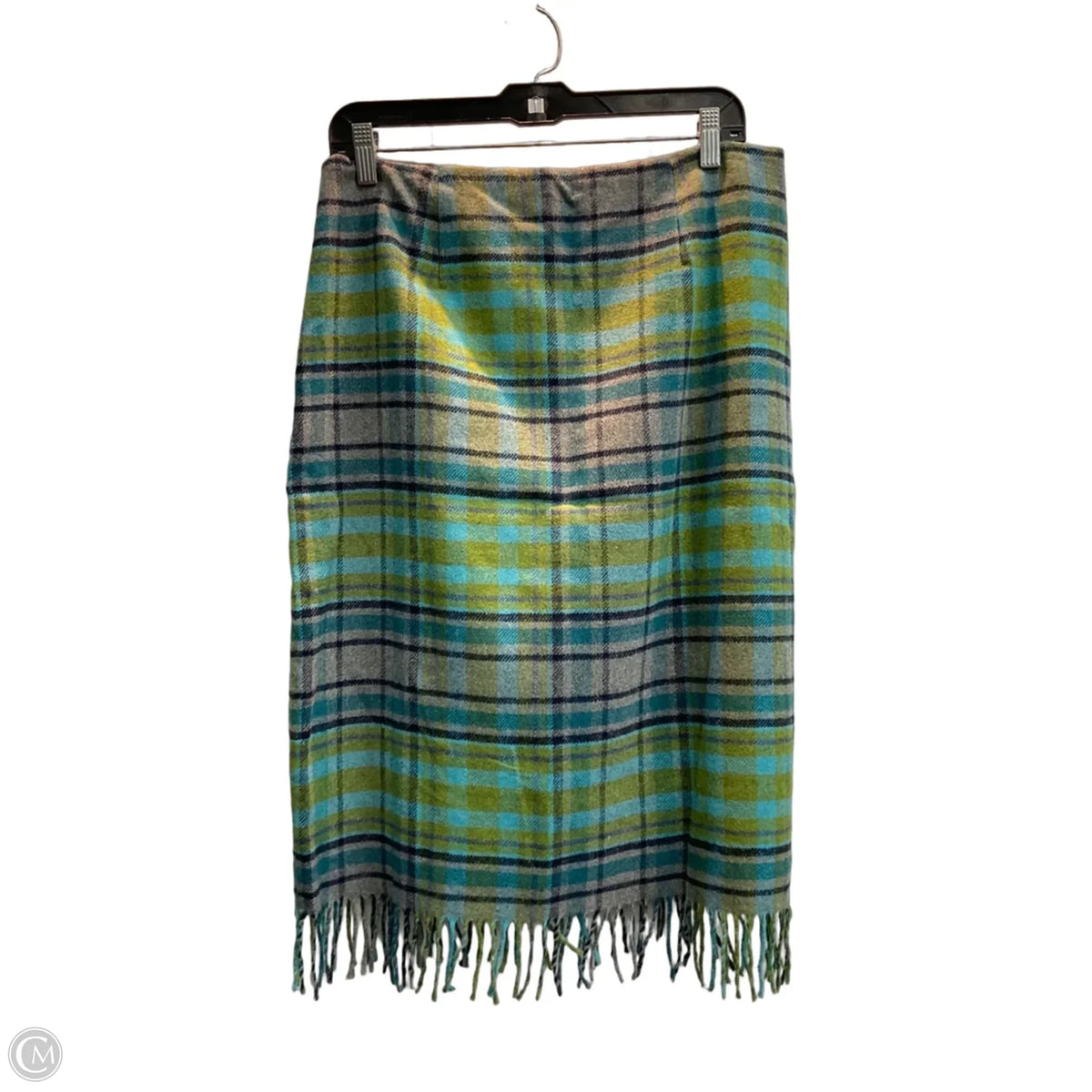 Skirt Midi By J. Jill In Plaid Pattern, Size: 12