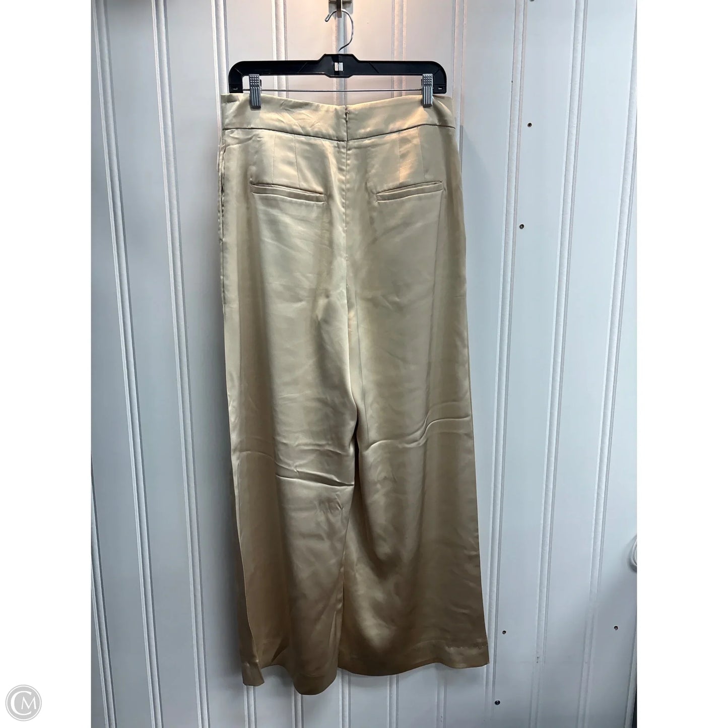 Pants Wide Leg By Banana Republic In Cream, Size: 8
