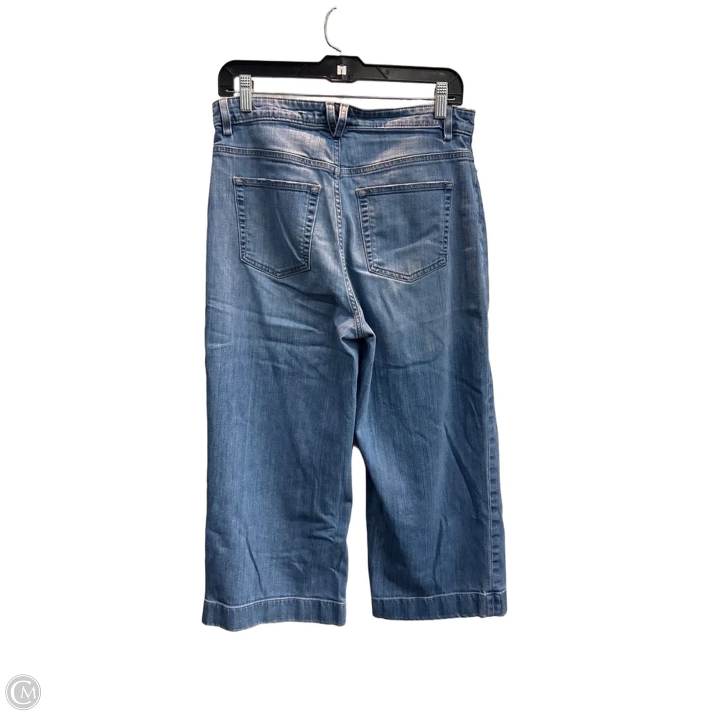 Jeans Cropped By Duluth Trading In Blue Denim, Size: 8