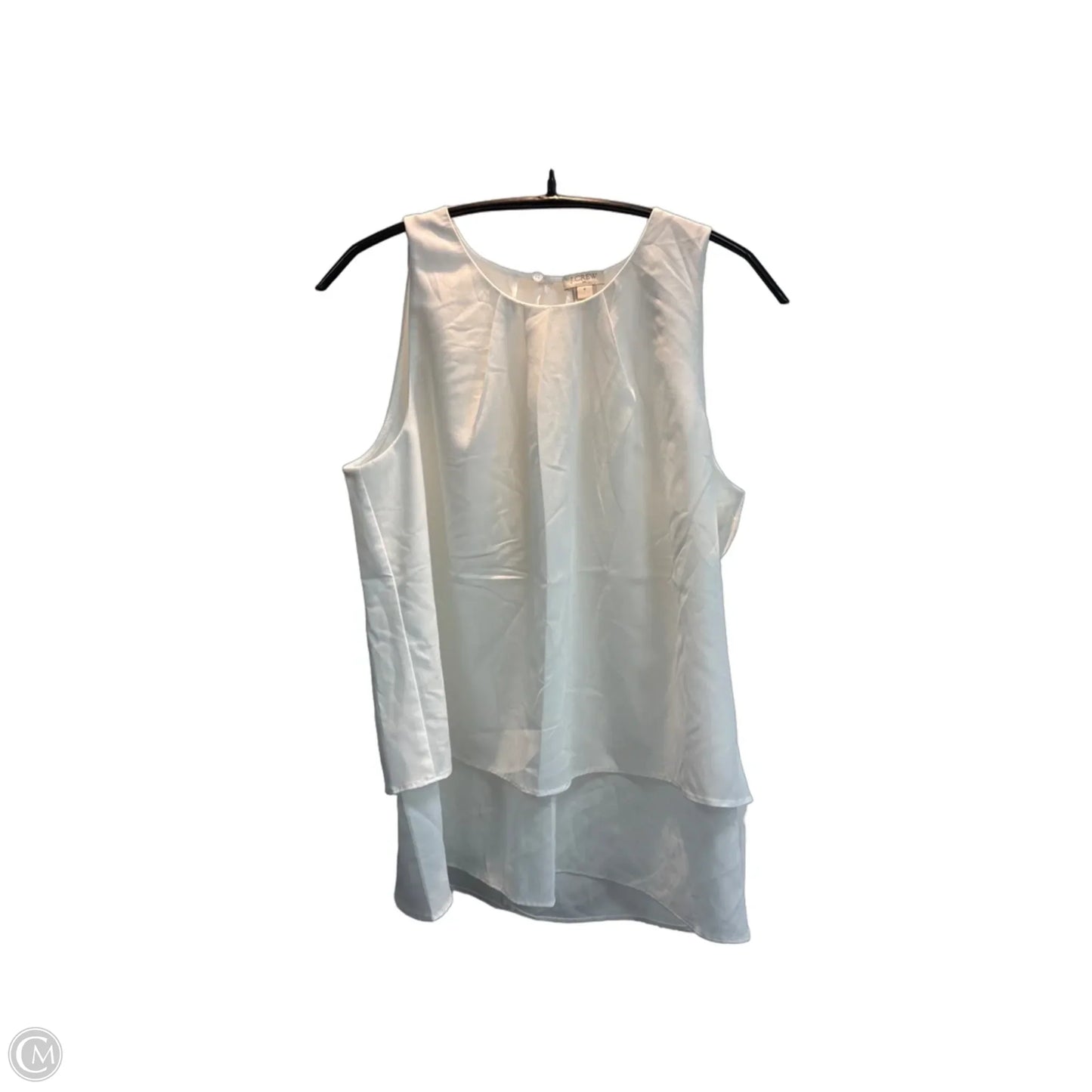 Top Sleeveless By J. Crew In White, Size: S
