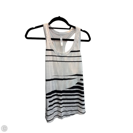 Athletic Tank Top By Fabletics In Striped Pattern, Size: S