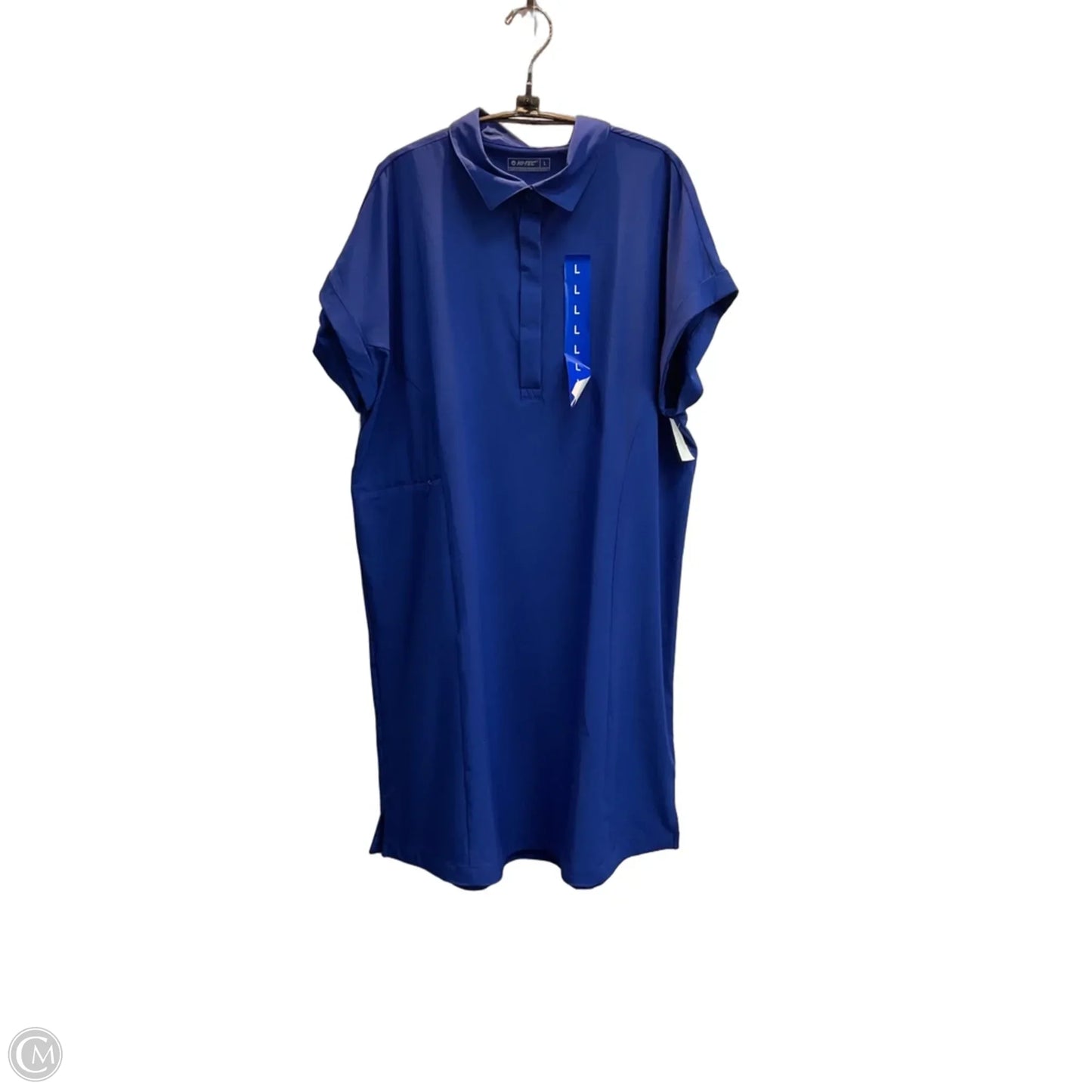 Athletic Dress By Clothes Mentor In Blue, Size: L