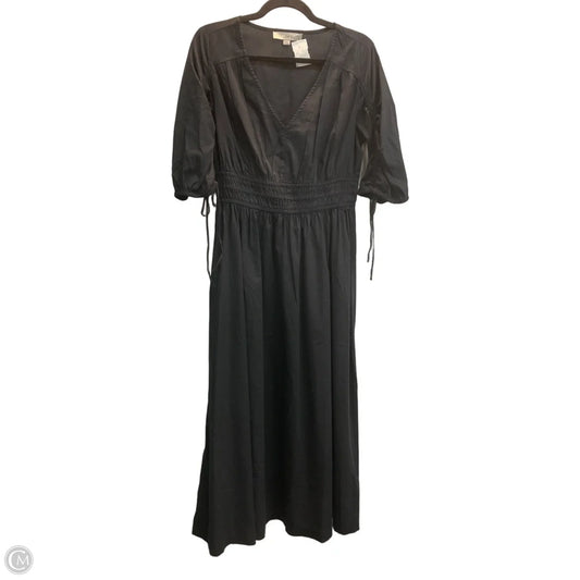 Dress Casual Maxi By Loft In Black, Size: M