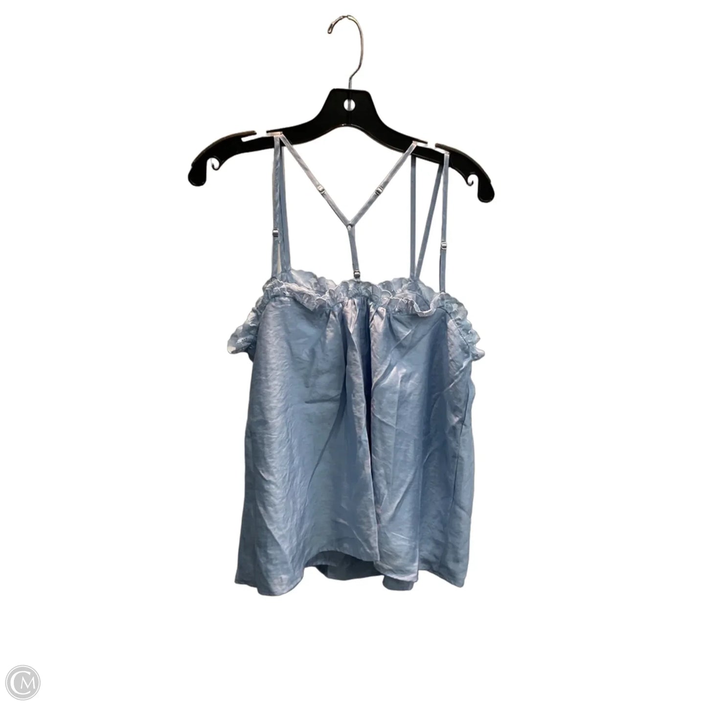 Top Sleeveless By Scoop In Blue, Size: S