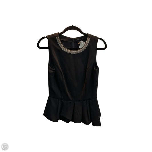 Top Sleeveless By White House Black Market In Black, Size: S