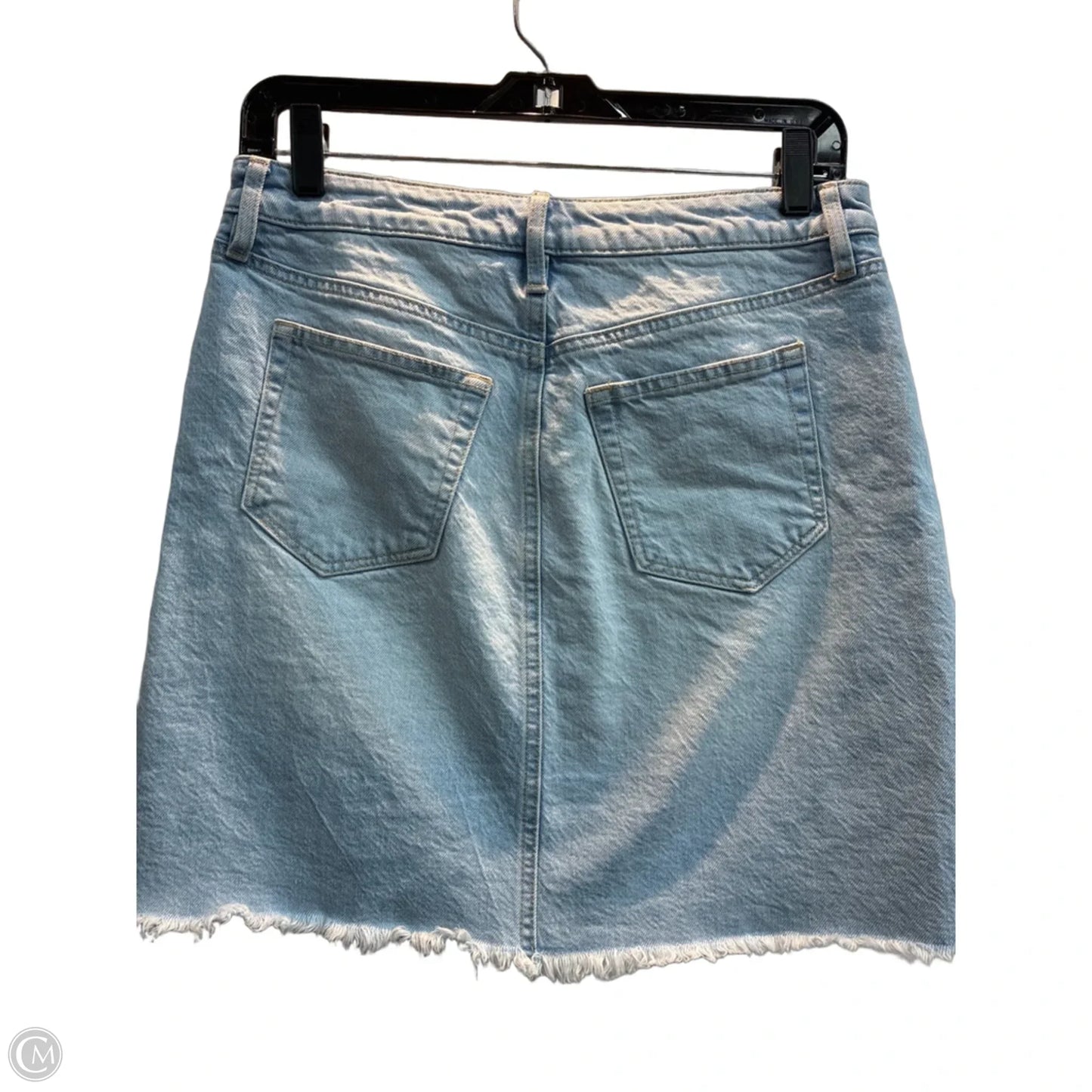 Skirt Mini & Short By Loft In Blue Denim, Size: 2