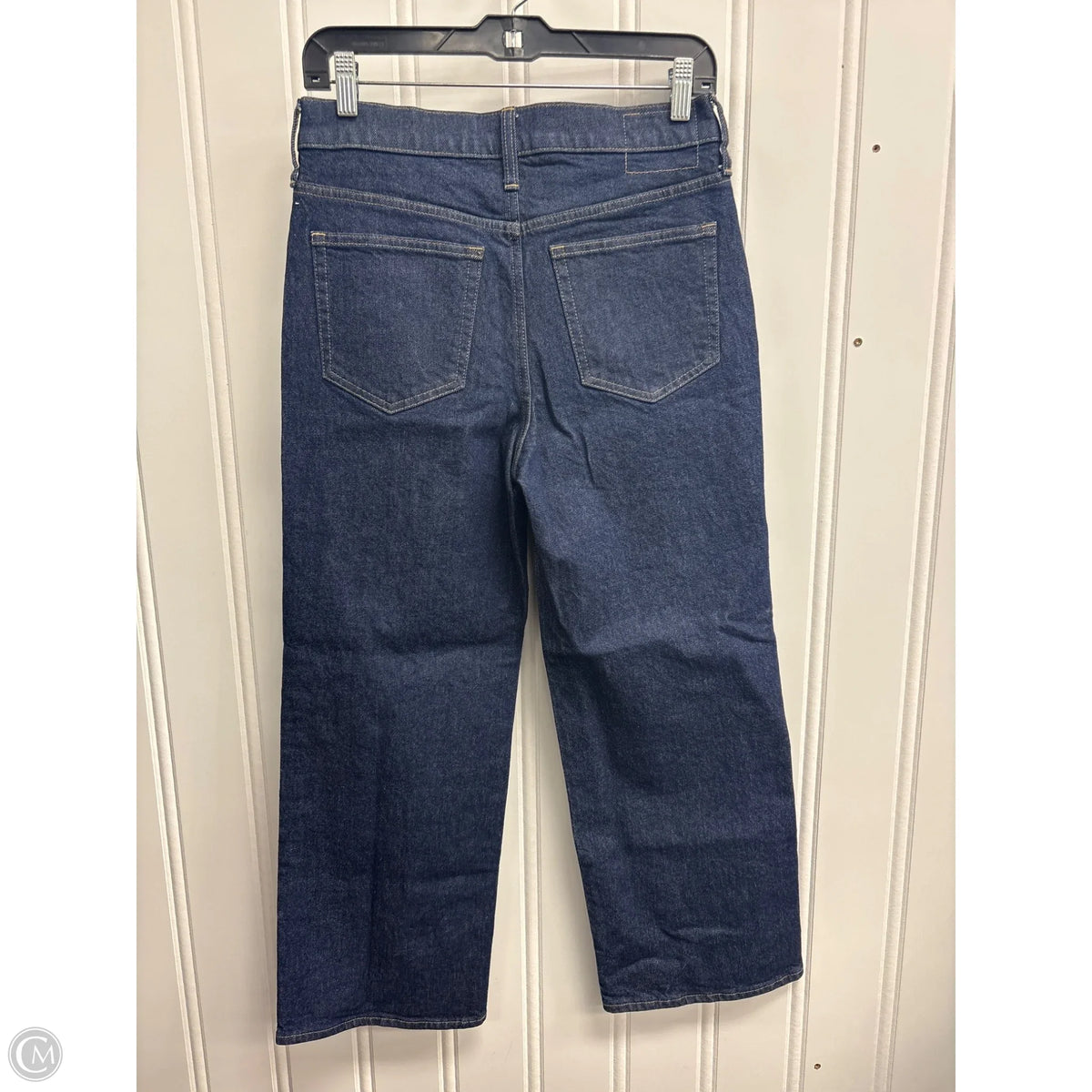 Jeans Cropped By J. Crew In Blue Denim, Size: 4