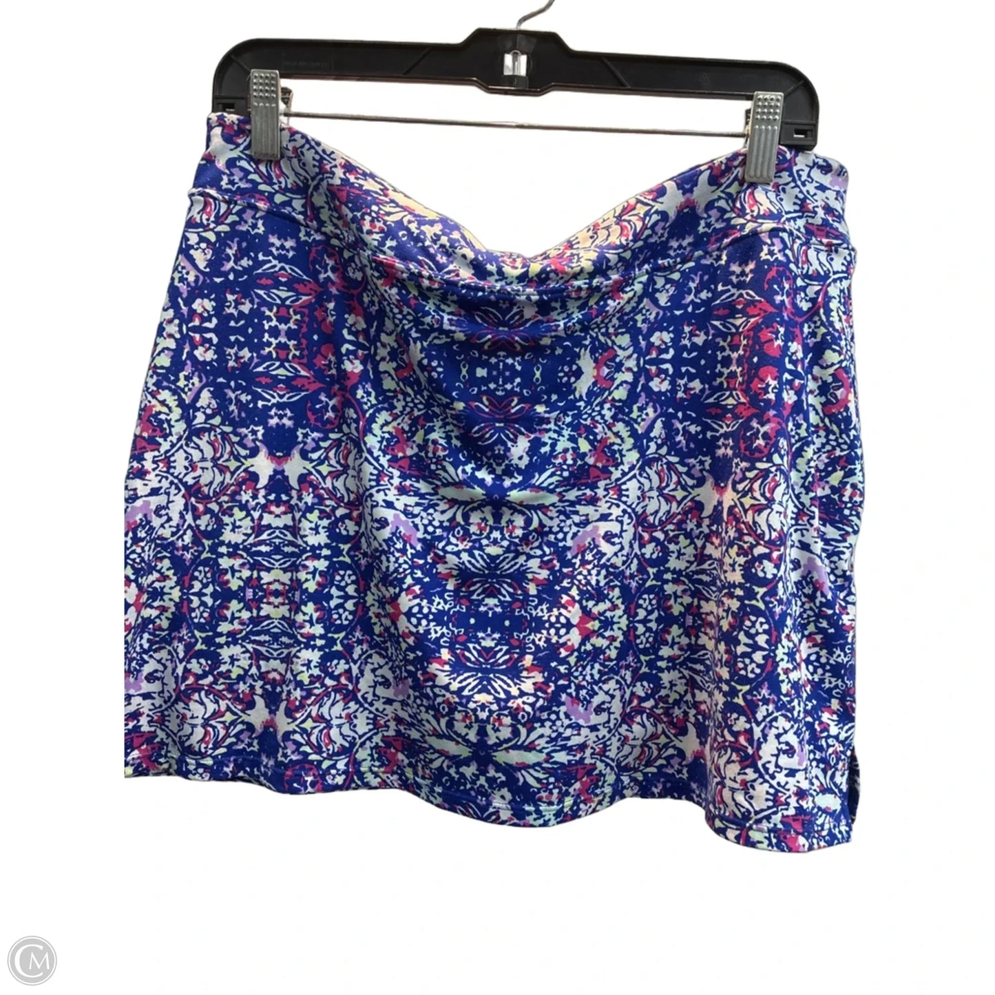 Athletic Skort By Tranquility In Blue, Size: M
