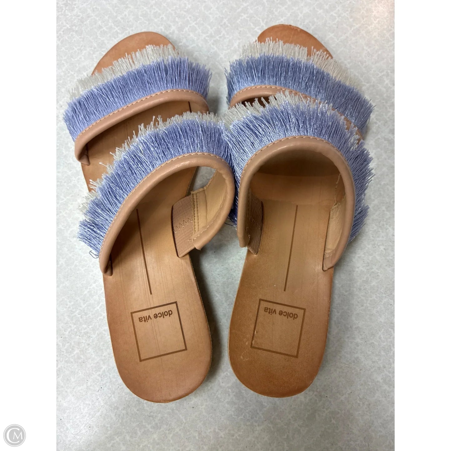Sandals Flats By Dolce Vita In Blue, Size: 8