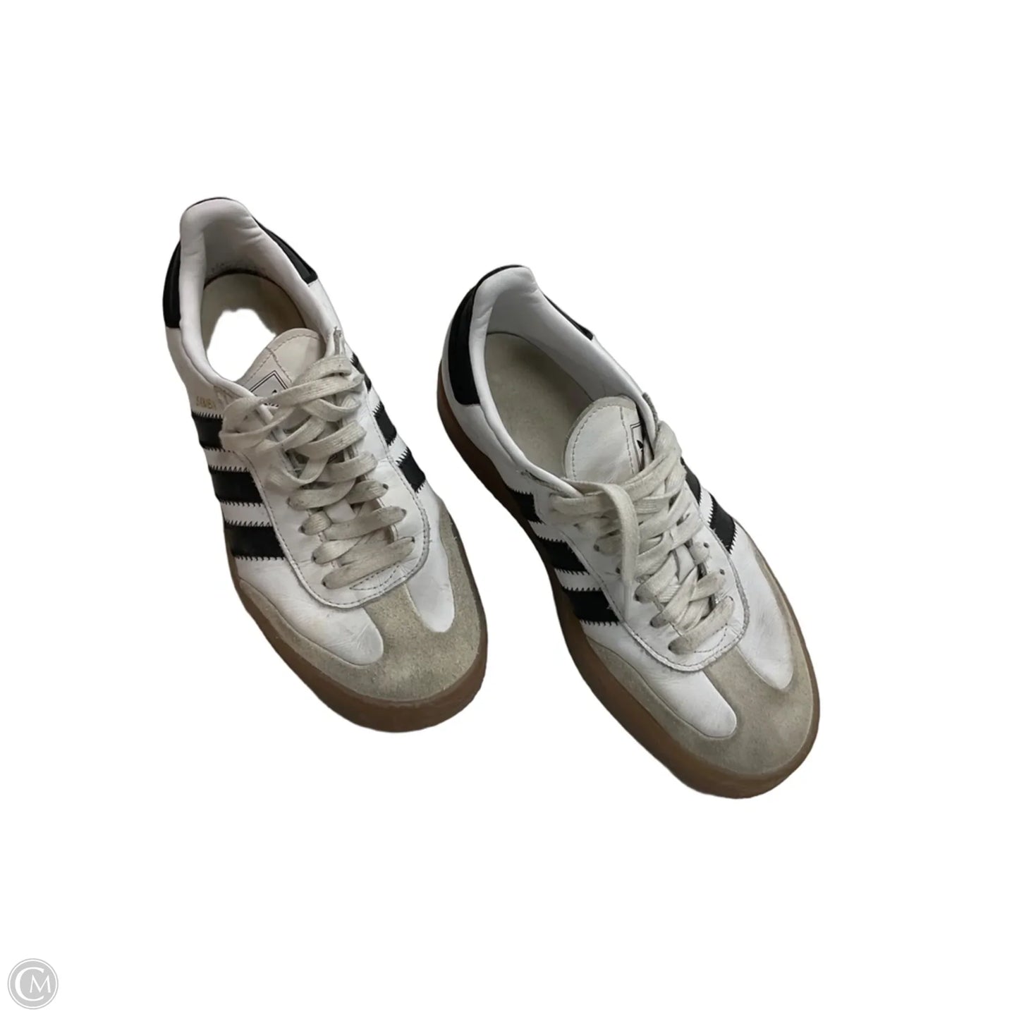 Shoes Sneakers By Adidas In Black & White, Size: 8.5
