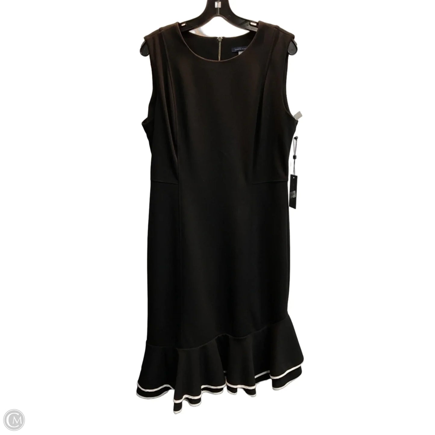 Dress Party Midi By Tommy Hilfiger In Black, Size: L