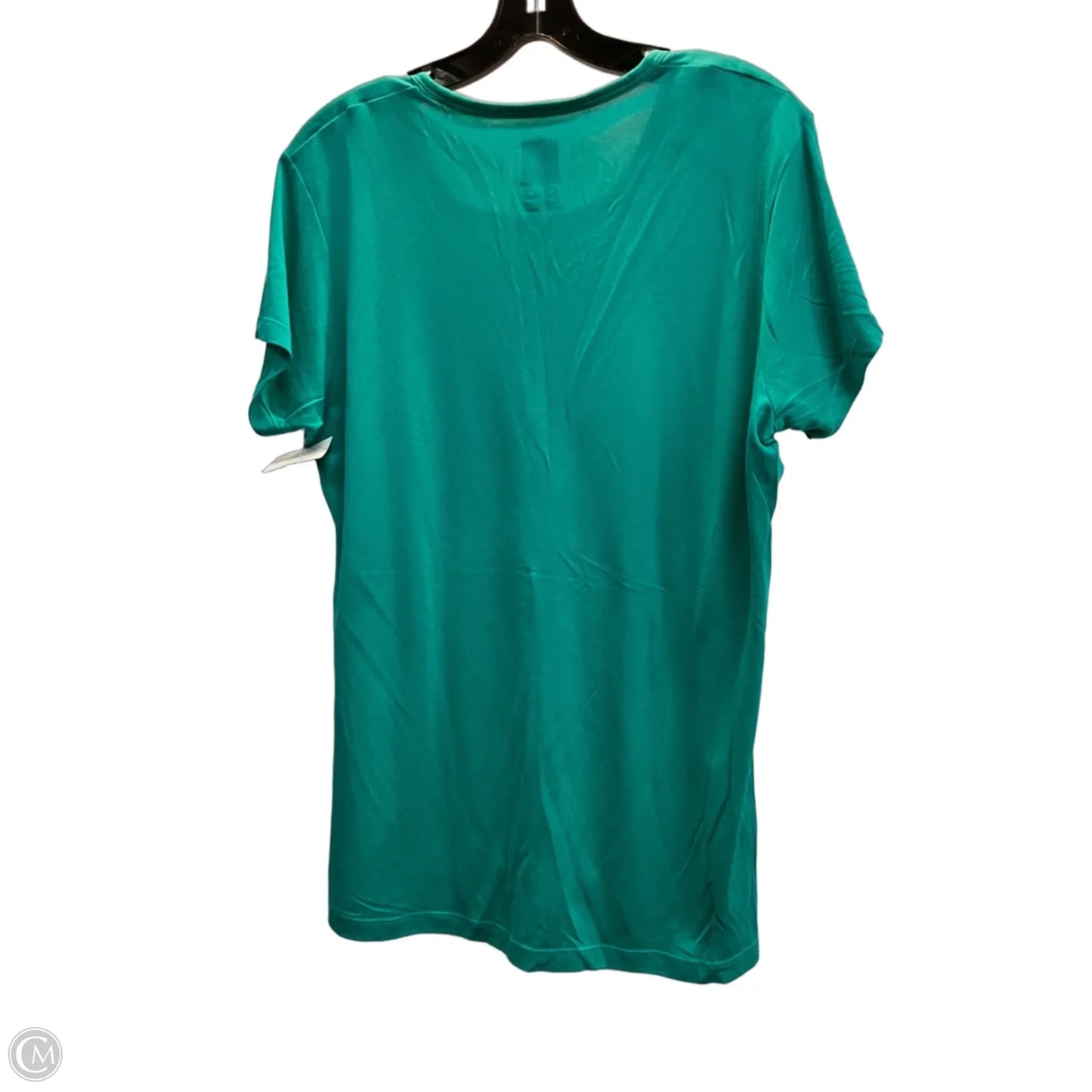 Athletic Top Short Sleeve By The North Face In Teal, Size: Xl