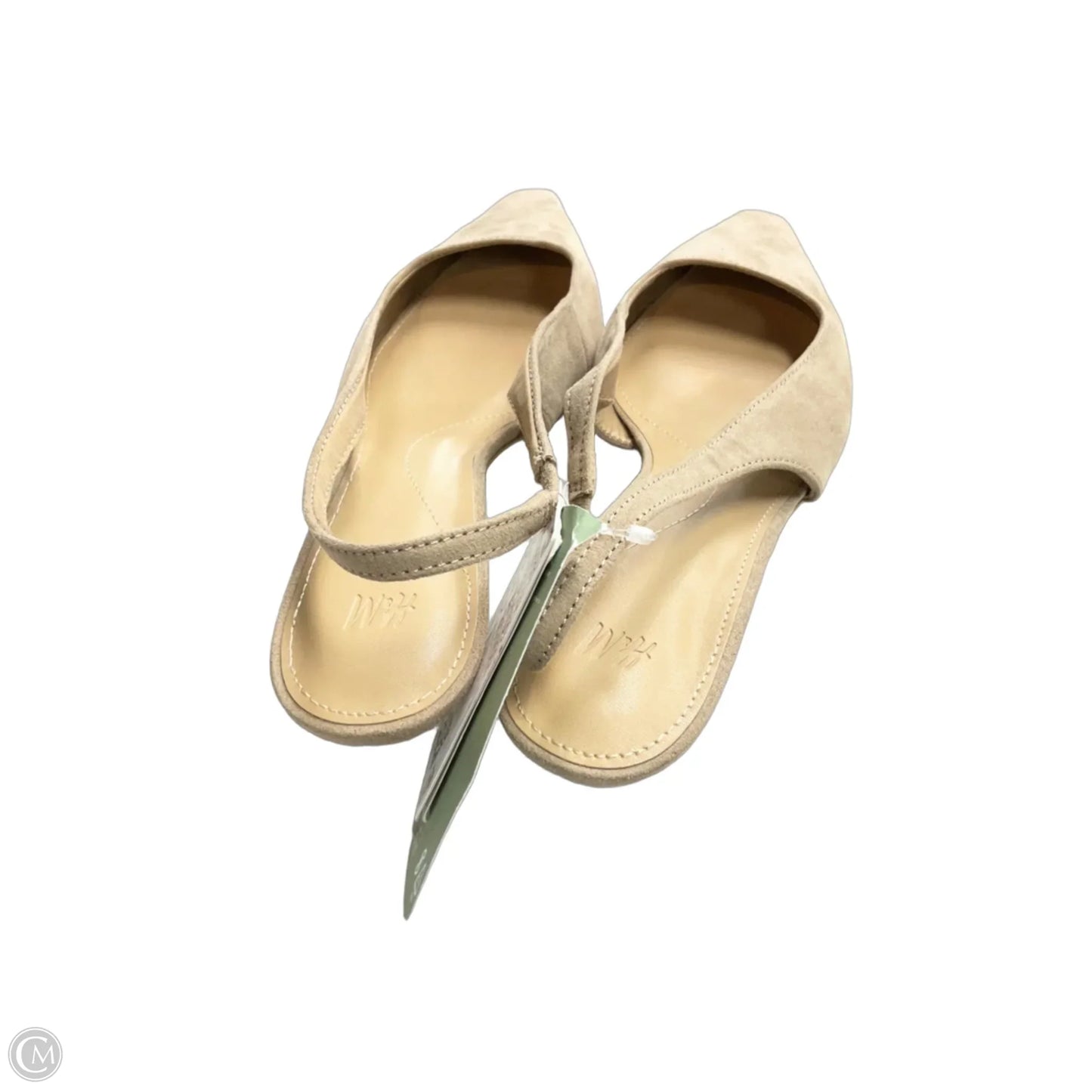Shoes Heels Kitten By H&m In Tan, Size: 6