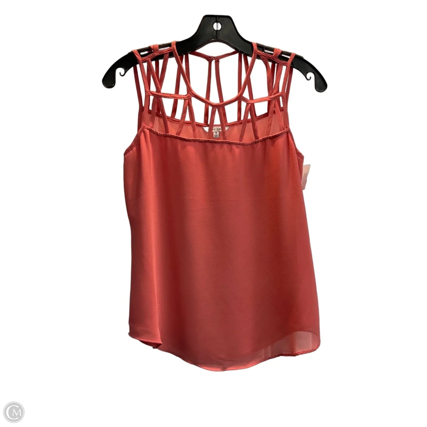 Top Sleeveless By Naked Zebra In Pink, Size: S
