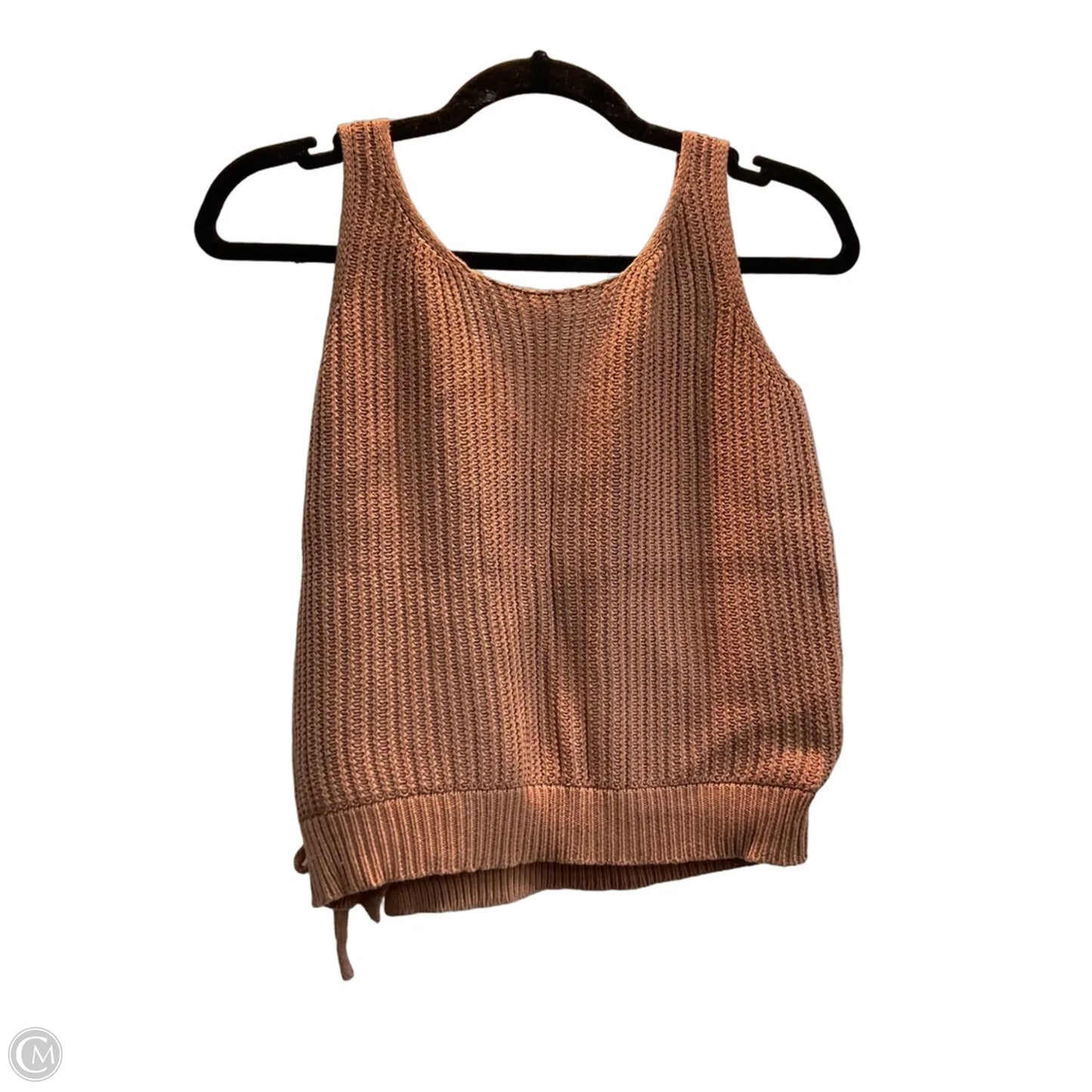 Top Sleeveless By Moon And Madison In Brown, Size: M