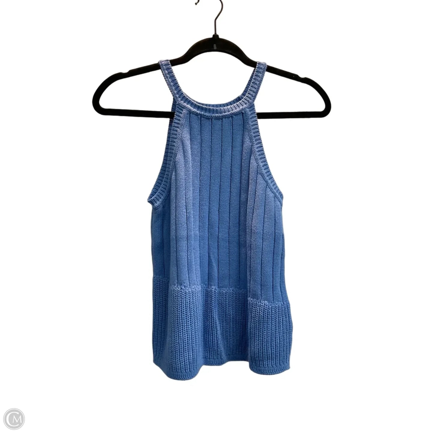 Top Sleeveless By Mystree In Blue, Size: S