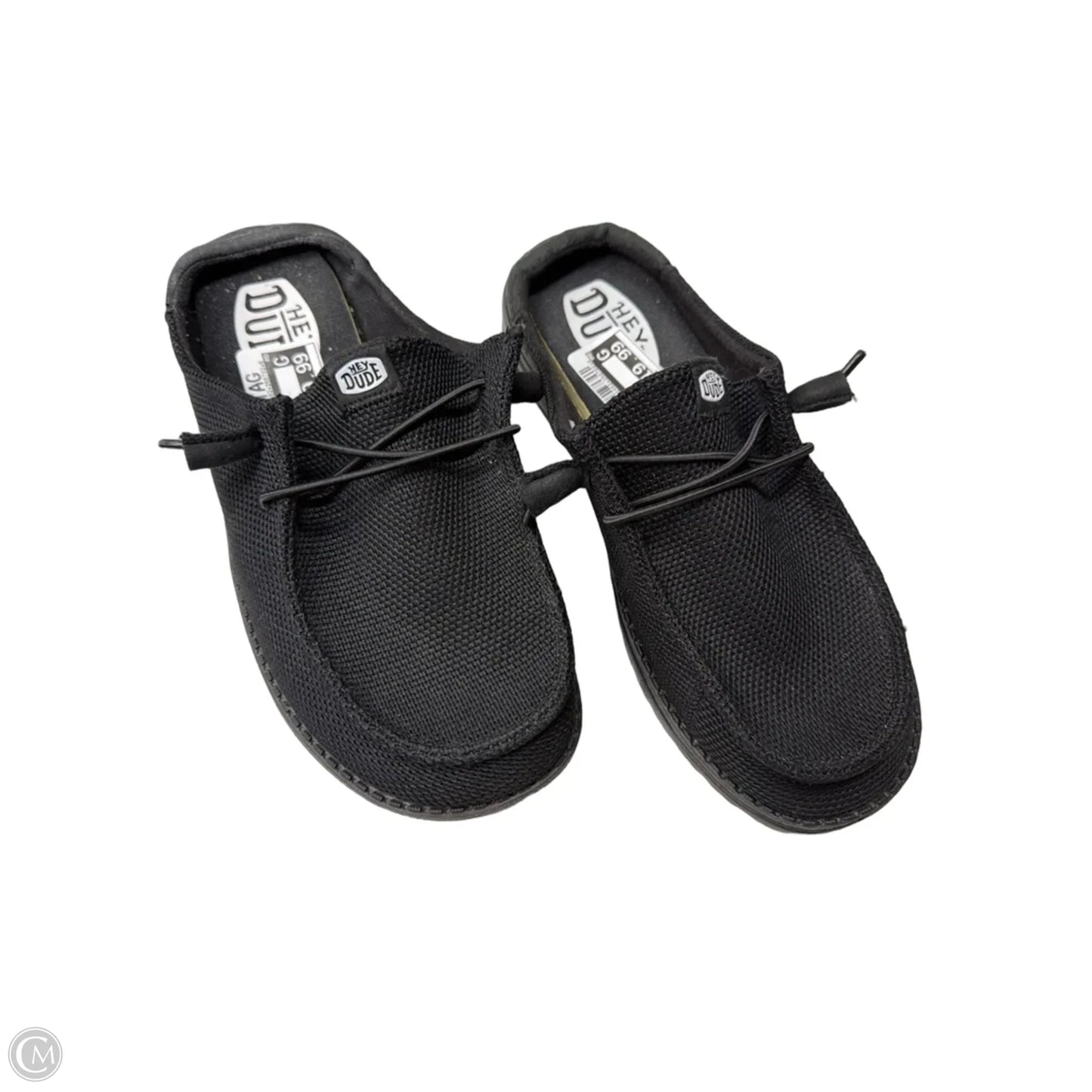 Shoes Flats By Hey Dude In Black, Size: 8