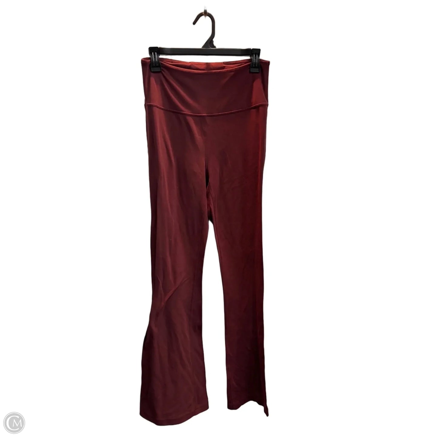 Athletic Leggings By Lululemon In Maroon, Size: M