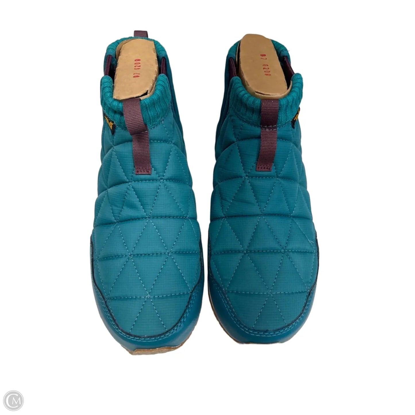 Boots Snow By Teva In Teal, Size: 7