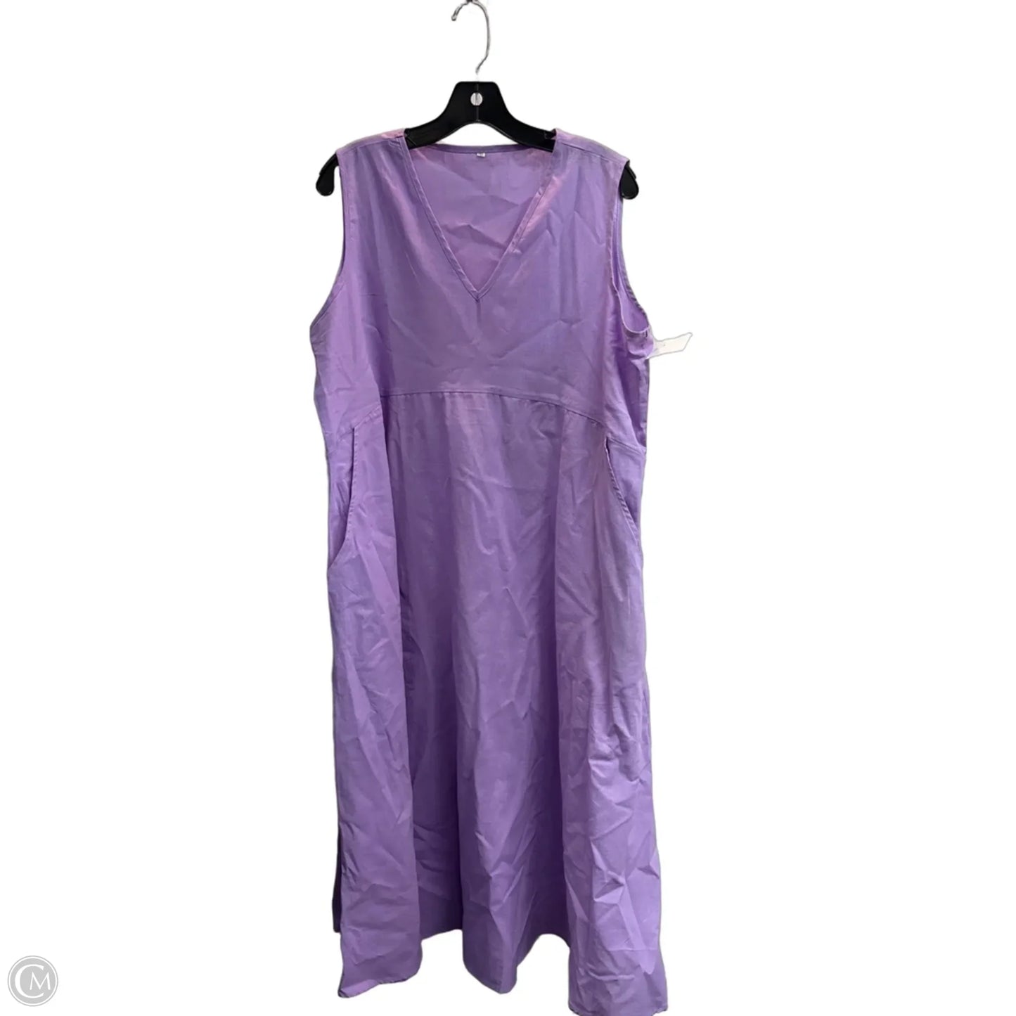 Dress Casual Maxi By Clothes Mentor In Purple, Size: 2x