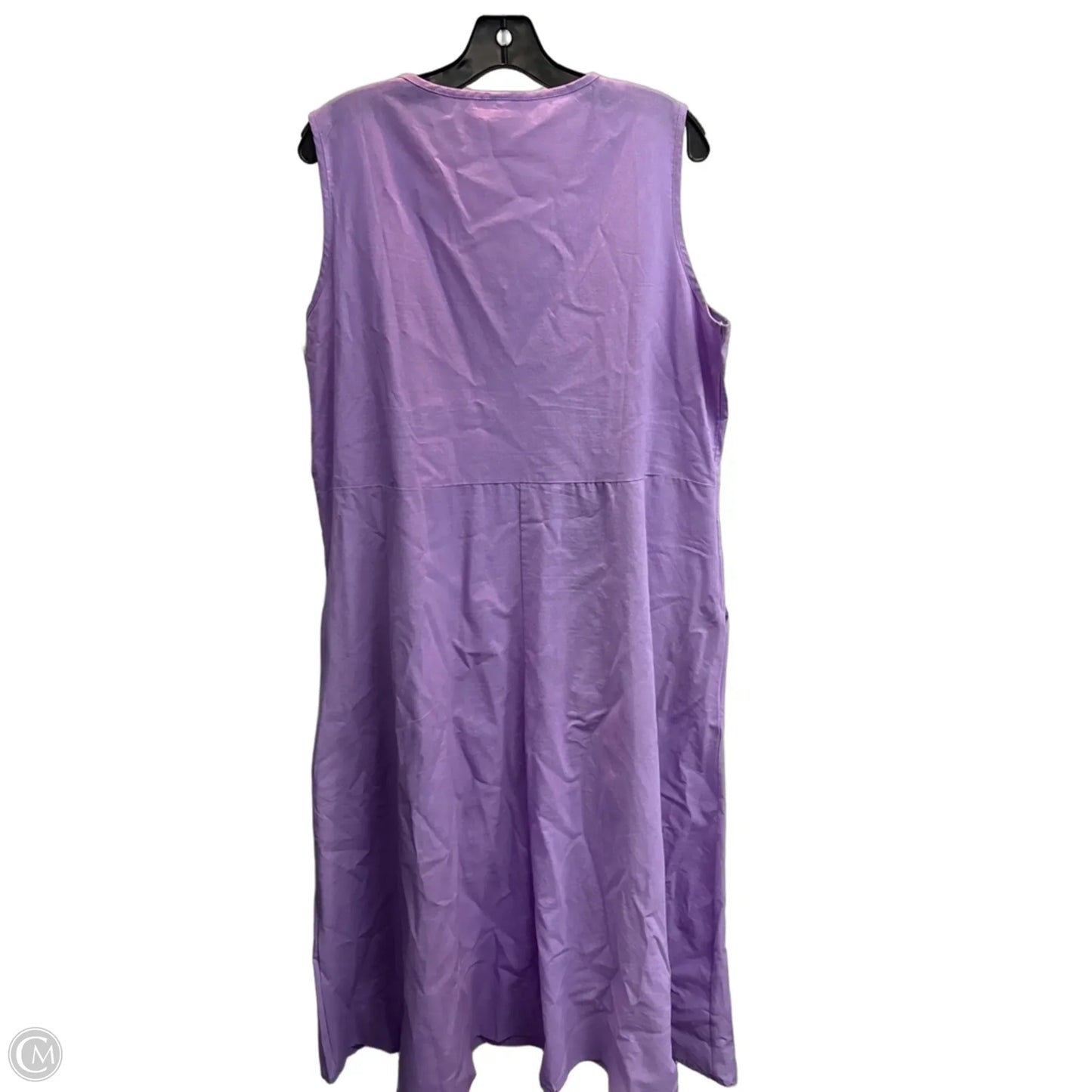Dress Casual Maxi By Clothes Mentor In Purple, Size: 2x