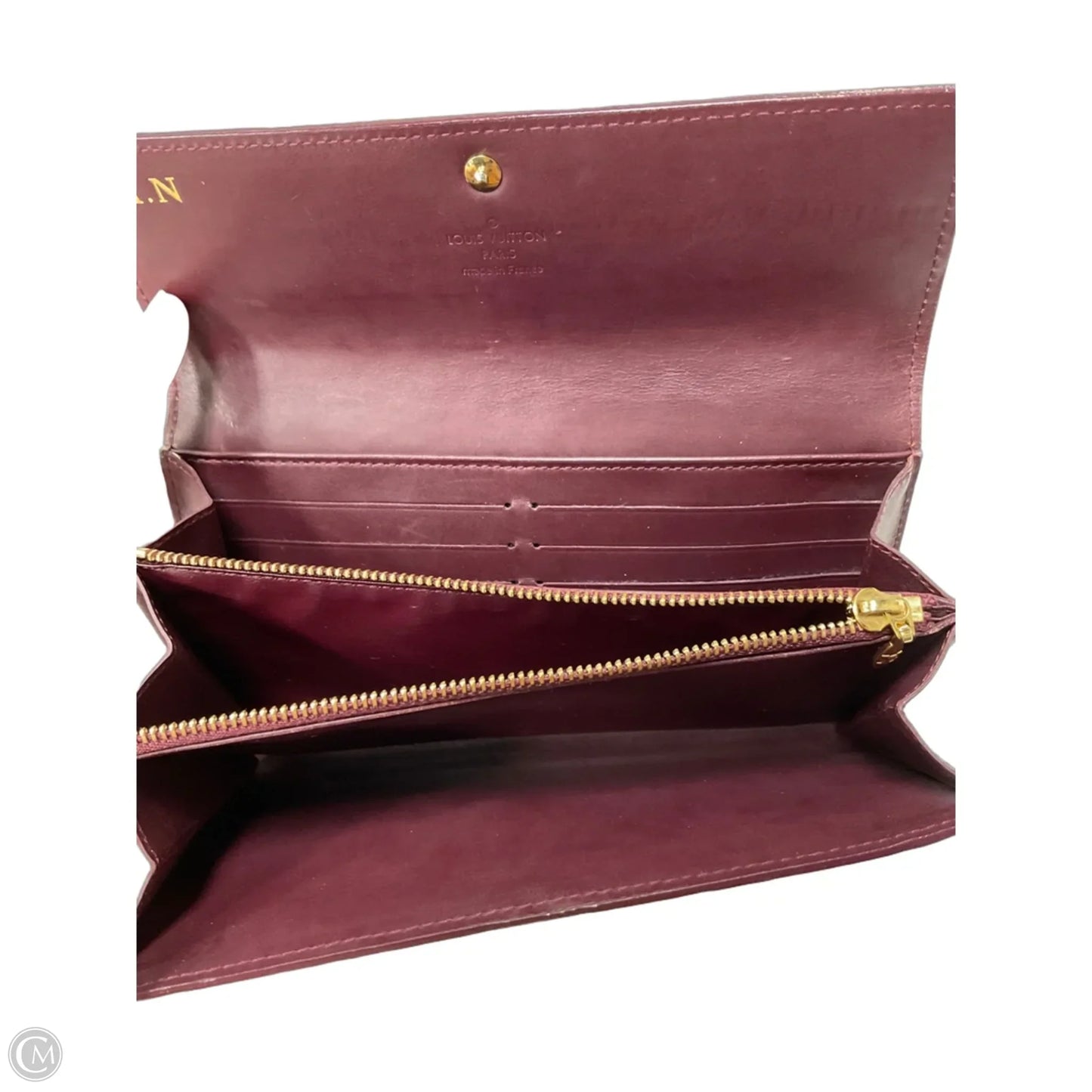 Wallet Luxury Designer By Louis Vuitton, Size: Medium
